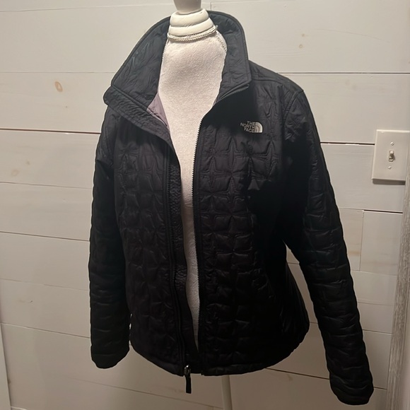North face black zip up jacket size Large, black - Picture 2 of 7
